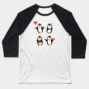 Love penguins Baseball T-Shirt